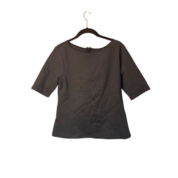 Ann Taylor women’s black and gray sweats.short sleeve top size medium. - Picture 1 of 4